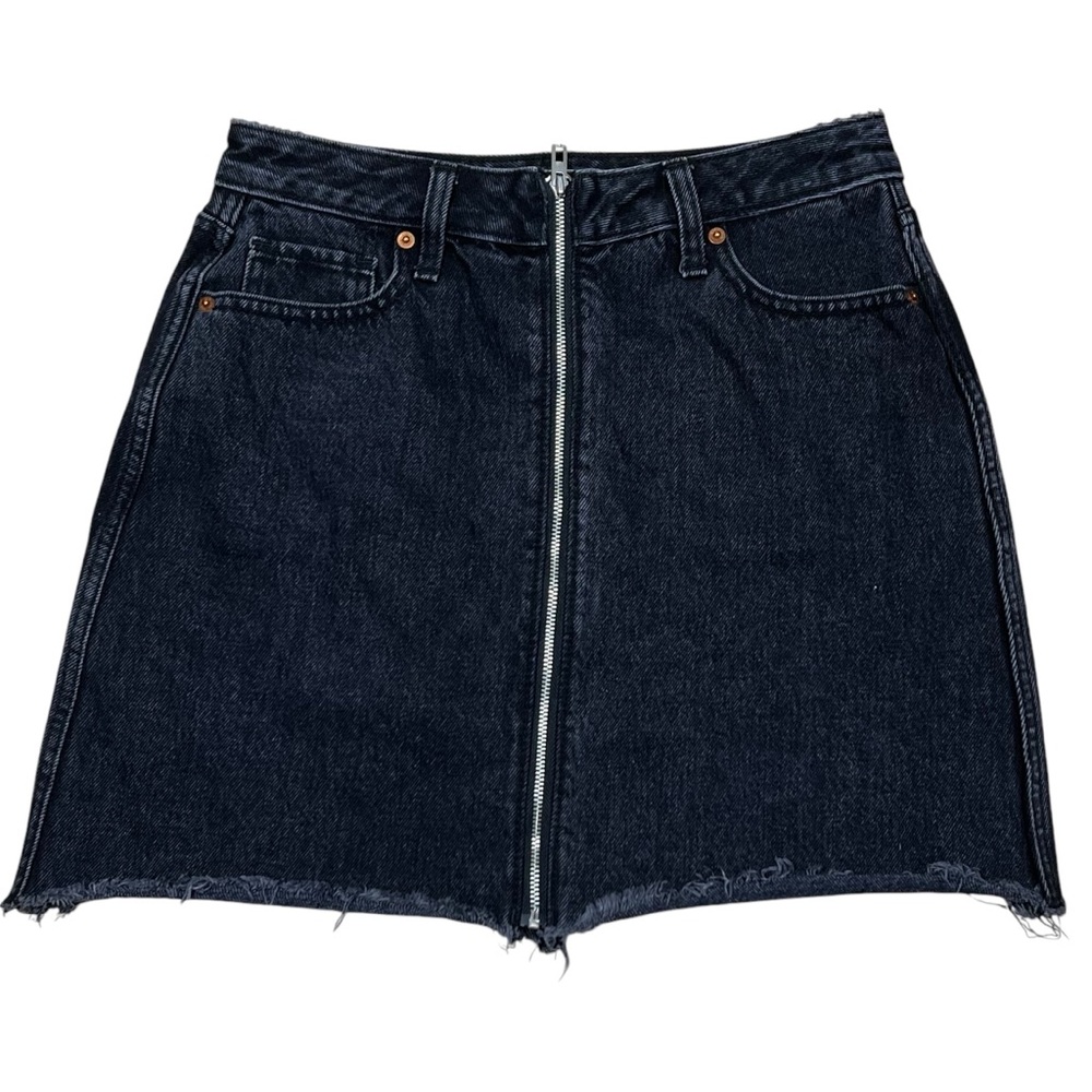 Abercrombie & Fitch Zoe Skirt Denim Y2K Retro Vtg Style - Picture 7 of 8